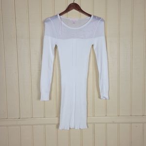 Victoria's Secret sexy sweater dress size M  Color:  White